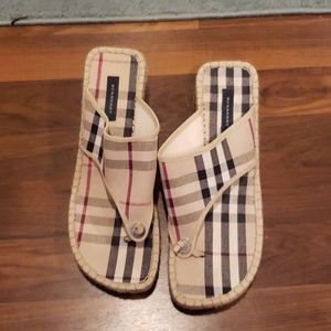 Burberry slides - size 39
